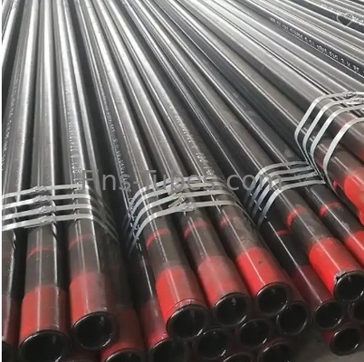 खरीदें API 5L K55 N80 L80 P110 Btc Stc Ltc R3 सीमलेस पाइप कार्बन स्टील पाइप online manufacture