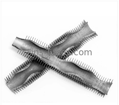 खरीदें DELLOK एक्सट्रूज़न एल्यूमीनियम फिन ट्यूब गर्मी हस्तांतरण online manufacture
