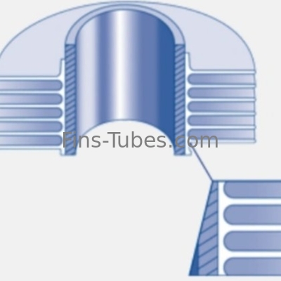 खरीदें डेलोक कॉपर एक्सट्रूडेड फिनड ट्यूब्स फॉर एयर फिन कूलर online manufacture