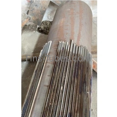 खरीदें DELLOK ASTM A106 सीमलेस स्टील अनुदैर्ध्य फिनड ट्यूब online manufacture