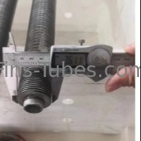 खरीदें DELLOK रिबॉयलर लेजर वेल्डेड फिन ट्यूब कॉइल स्पाइरलली online manufacture