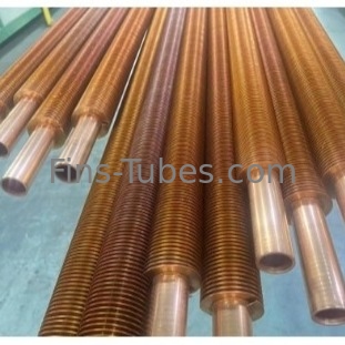 खरीदें DELLOK T2 TP2 C122000 कॉपर फिन ट्यूब कॉइल लेजर वेल्डेड online manufacture
