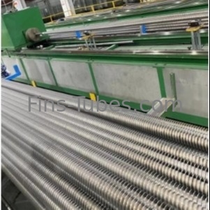 खरीदें DELLOK लेजर वेल्डेड फिन ट्यूब कॉइल 304 स्टेनलेस स्टील ट्यूब online manufacture