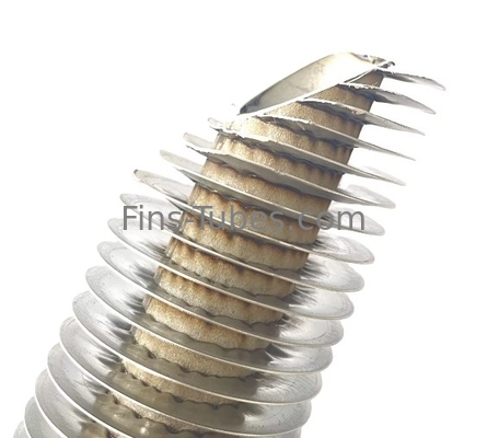 DELLOK दीवार 0.96mm एल्यूमीनियम फिन ट्यूब के साथ ट्यूब 4mm-15mm