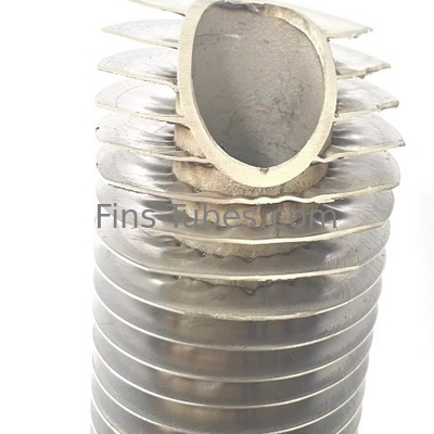 DELLOK दीवार 0.96mm एल्यूमीनियम फिन ट्यूब के साथ ट्यूब 4mm-15mm