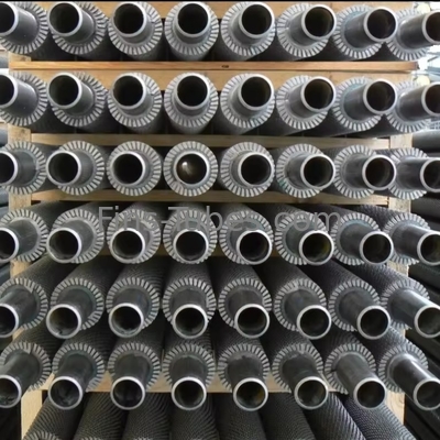 DELLOK L एल्यूमीनियम फिनेड ट्यूब दबाव रेटिंग 2000 Psi X46cr13 कच्चे अनुकूलित वोल्टेज
