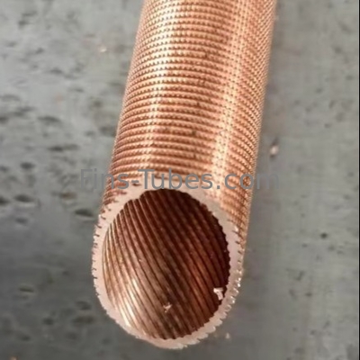 DELLOK 1 इंच अनुदैर्ध्य फिनड थ्रेडेड ट्यूब 400°C टेम्प रेटिंग ASTM/DIN/GB मानक