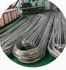 DELLOK निरंतर हेयरपिन धातु यू बेंड ट्यूब 1500 मिमी वेल्डेड फिन ट्यूब