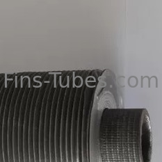 DELLOK KL प्रकार तनाव घाव एल्यूमीनियम घुमावदार एम्बेडेड फिन ट्यूब
